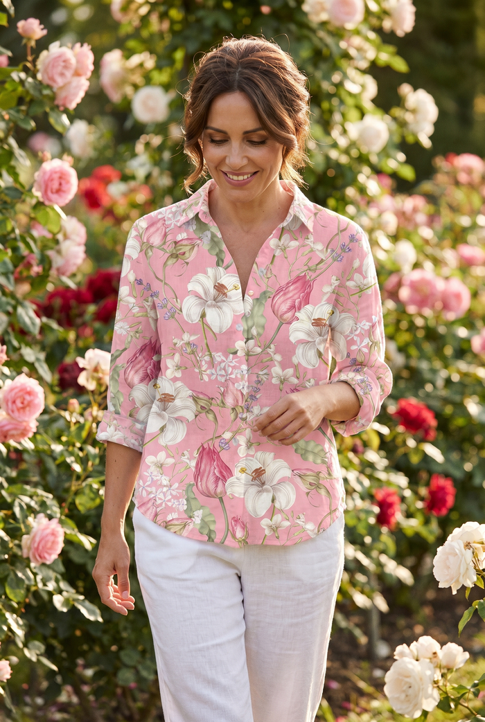 Nicole | Elegant Blouse Floral