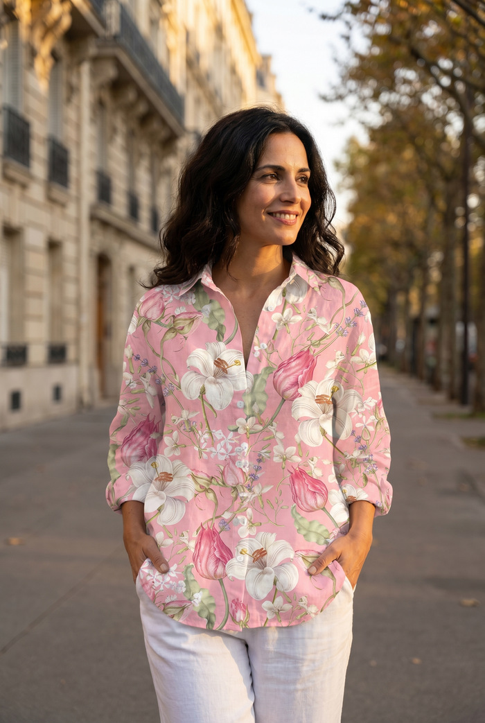 Nicole | Elegant Blouse Floral