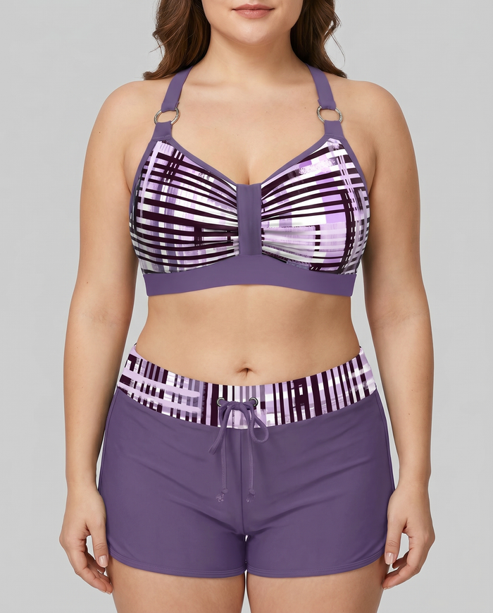 Nieves | High-Waisted Ribbed Bikini