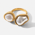 Nina | Double Mother-of-Pearl Ring