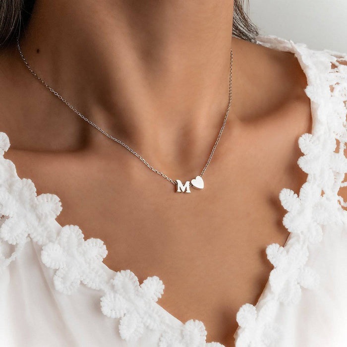 Nina | Silver-Plated V-Shaped Necklace