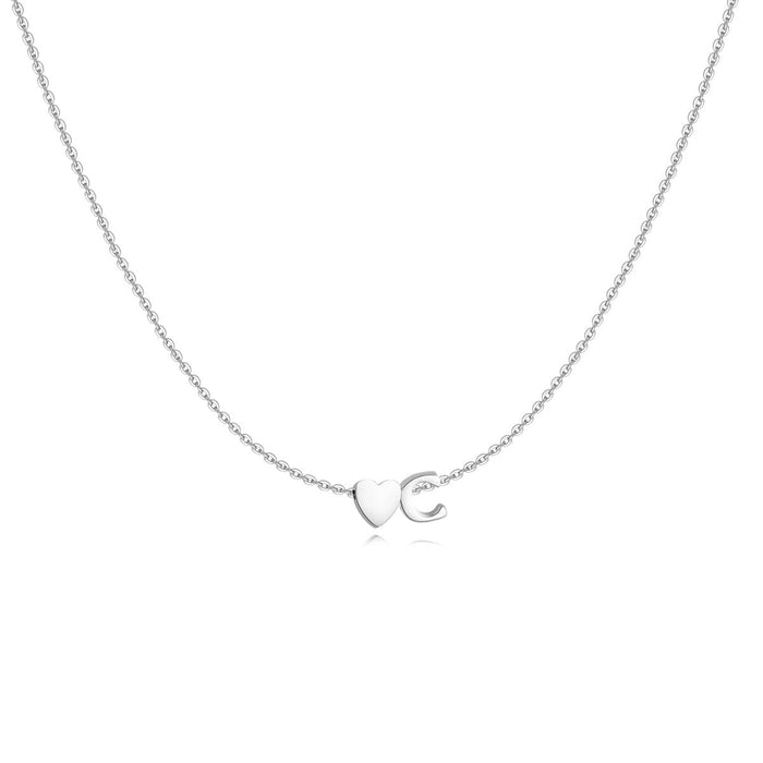 Nina | Silver-Plated V-Shaped Necklace