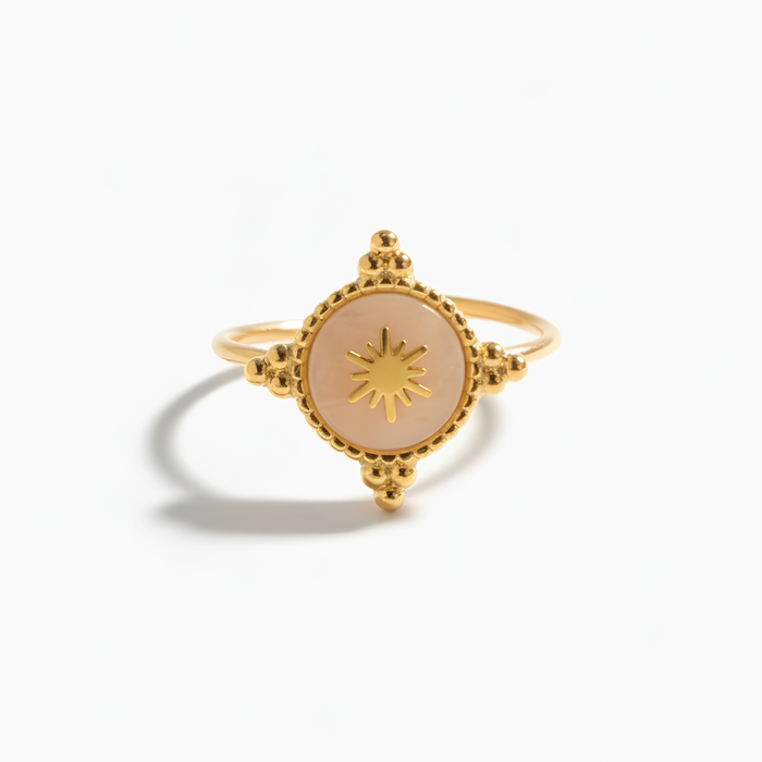 Noa | Gold-Plated Star Ring