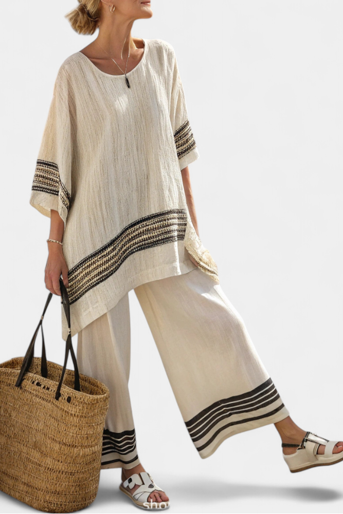 Noemia | Elegant Set Linen Bamboo
