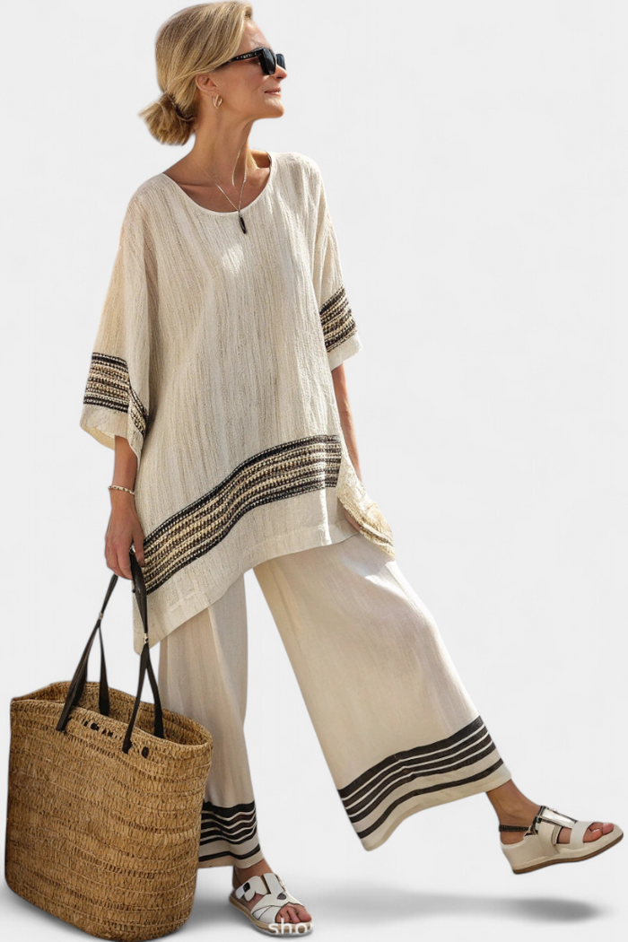 Noemia | Elegant Set Linen Bamboo