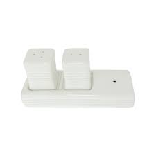 Nora Fleming | Salt and Pepper Shakers with Tray