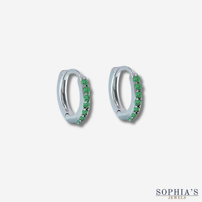 Nora | Gold-Plated Earrings with Delicate Stones