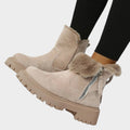 Nuvea | Ankle Boots Winter with Lining Warm