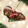 Old World Christmas - Dashing Dachshund Puppy