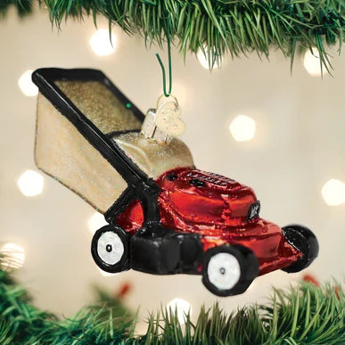 Old World Christmas - Lawn Mower