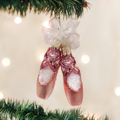 Old World Christmas - Pair of Ballet Slippers