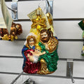Old World Christmas | Holy Family With Star Ornamanet