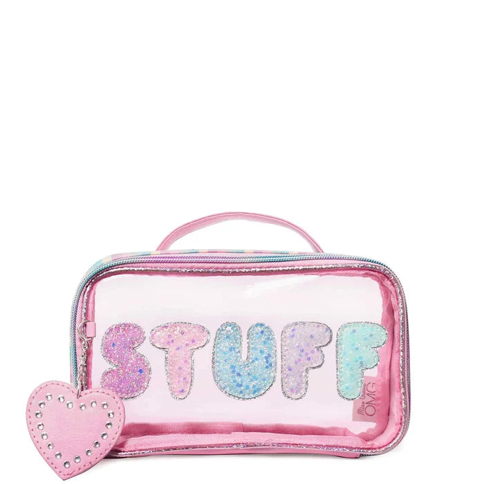 OMG Accessories | Stuff Clear Top-Handle Pouch
