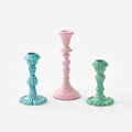 One Hundred 80 Degrees| Enameled Taper Candleholder| Assorted Colors