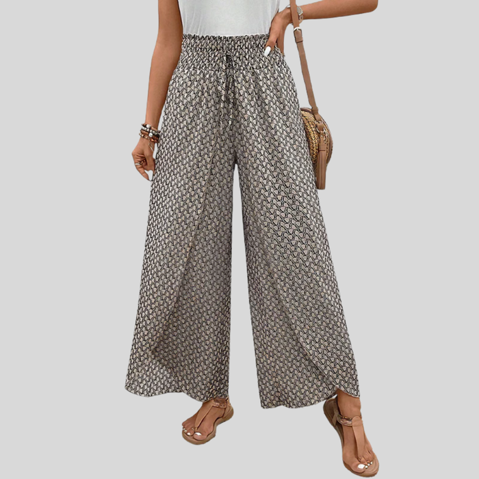 Onerva - Floaty Printed Trousers