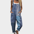Päivi – Printed Wide-Leg Jumpsuit