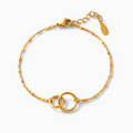 Paloma | Gold-Plated United Forever Bracelet