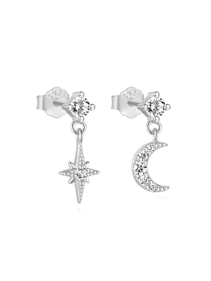 Pavlína | Gold-Plated Modern Look Delicate Earrings