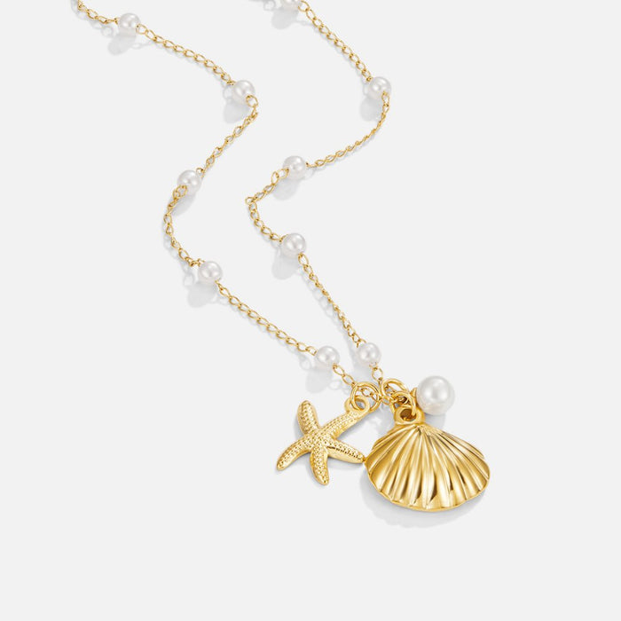 Pavlína | Gold-Plated Necklace with Mini Crystals