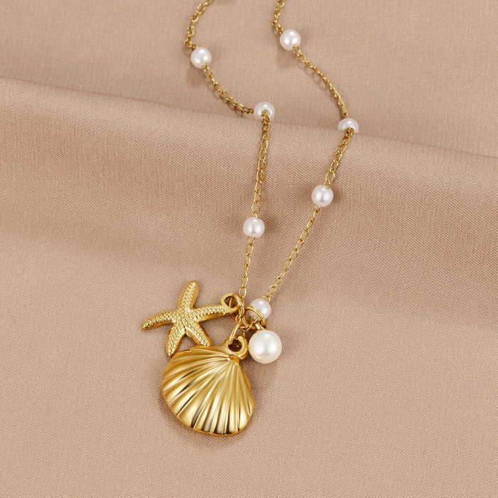 Pavlína | Gold-Plated Necklace with Mini Crystals