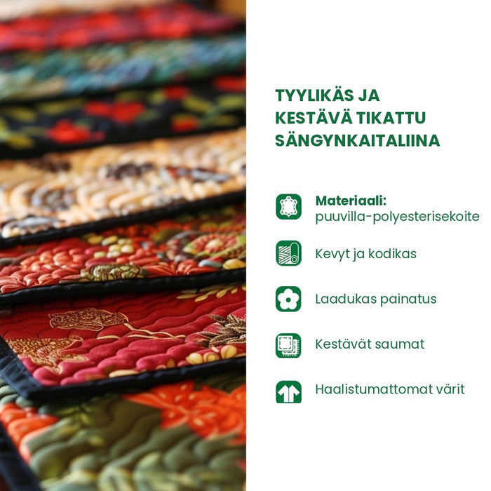 Sängynkaitaliinan materiaali ja ominaisuudet