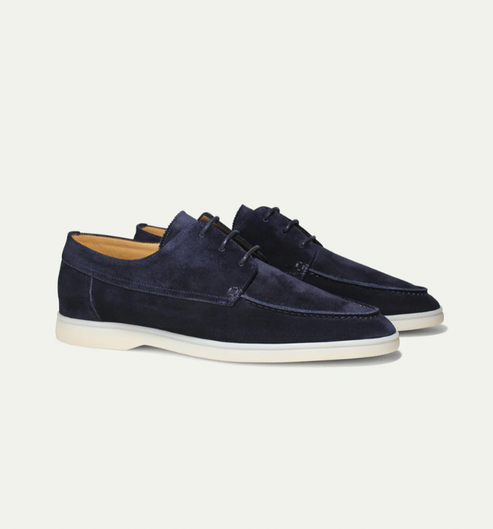 Perforated Suede Shoes