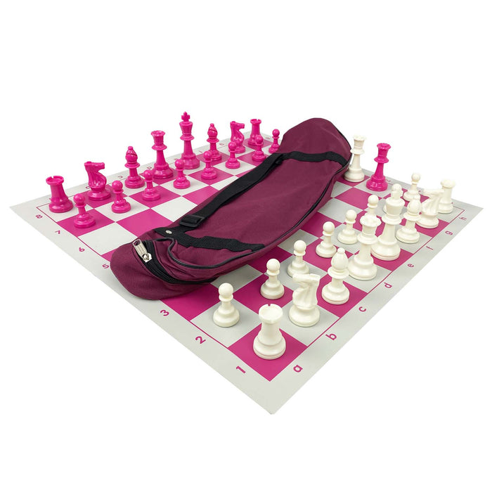 Pink Vinyl Roll-Up | Coloured | 57 mm Squares