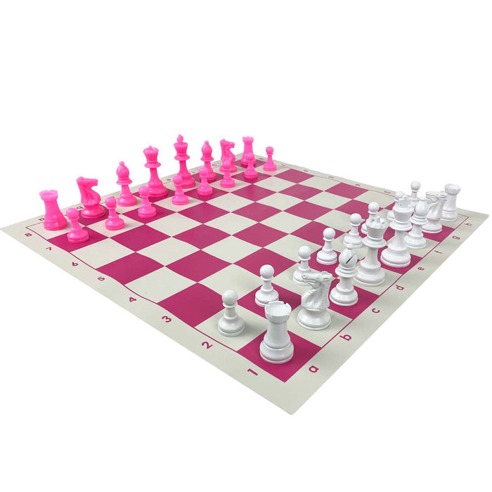 Pink Vinyl Roll-Up | Coloured | 57 mm Squares