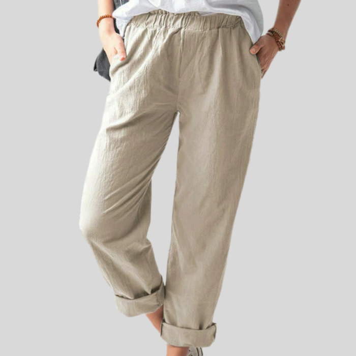 Pirjo - Minimal Straight-Leg Trousers