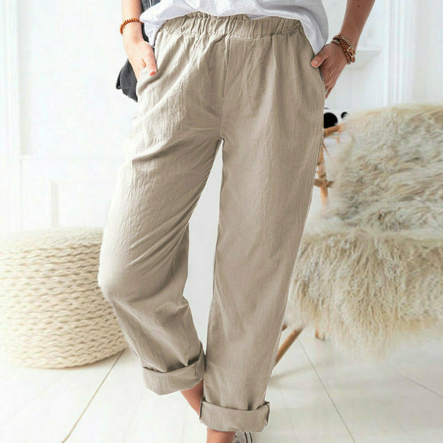 Pirjo - Minimal Straight-Leg Trousers