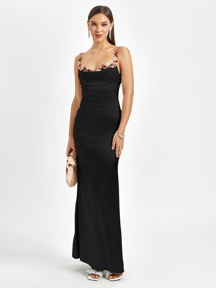Pixie | Satin Maxi Dress