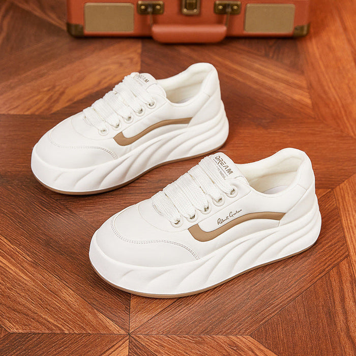 Platform Leather Trainers