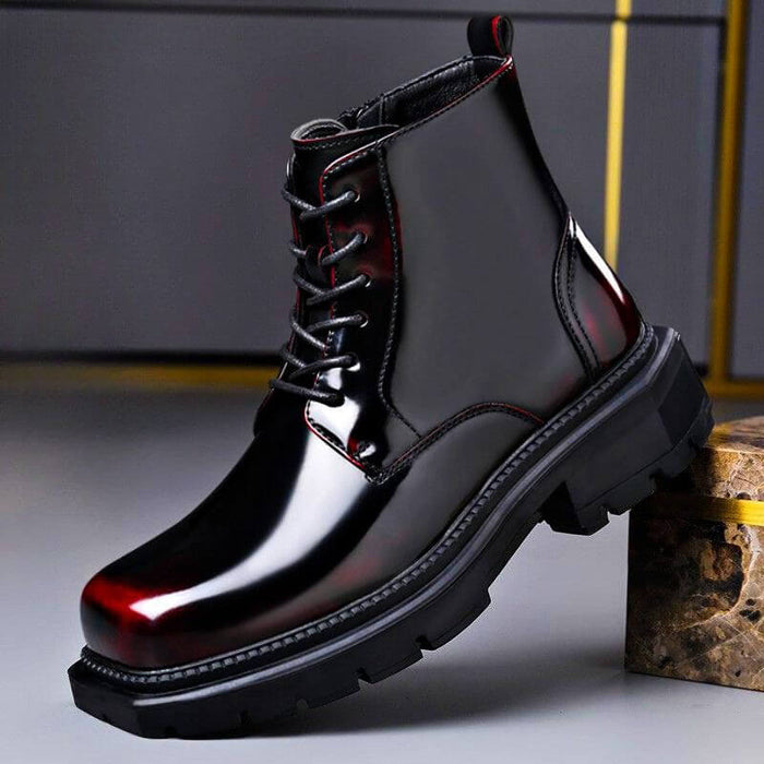 Polished Minimalist Leather Boots