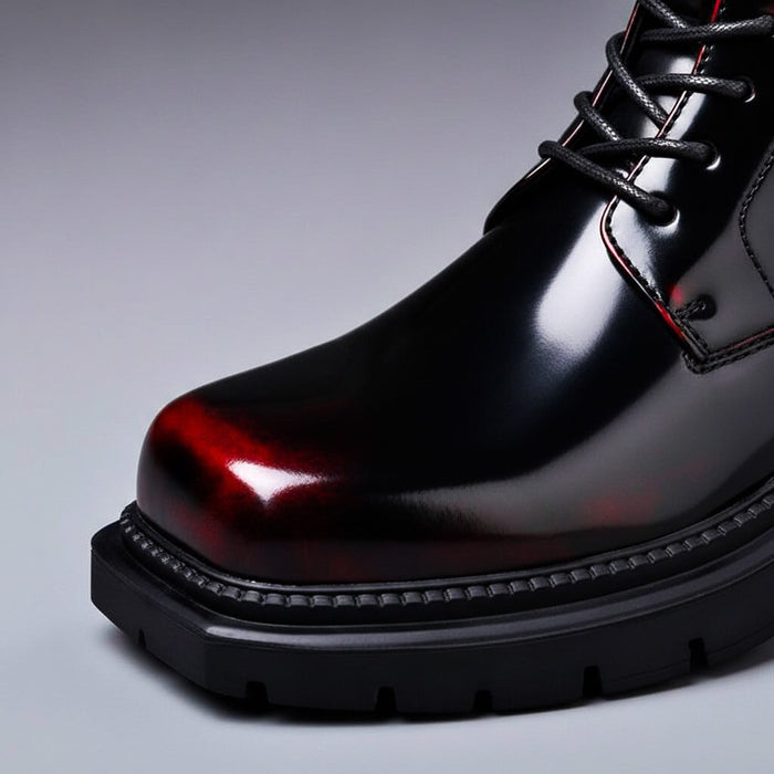 Polished Minimalist Leather Boots