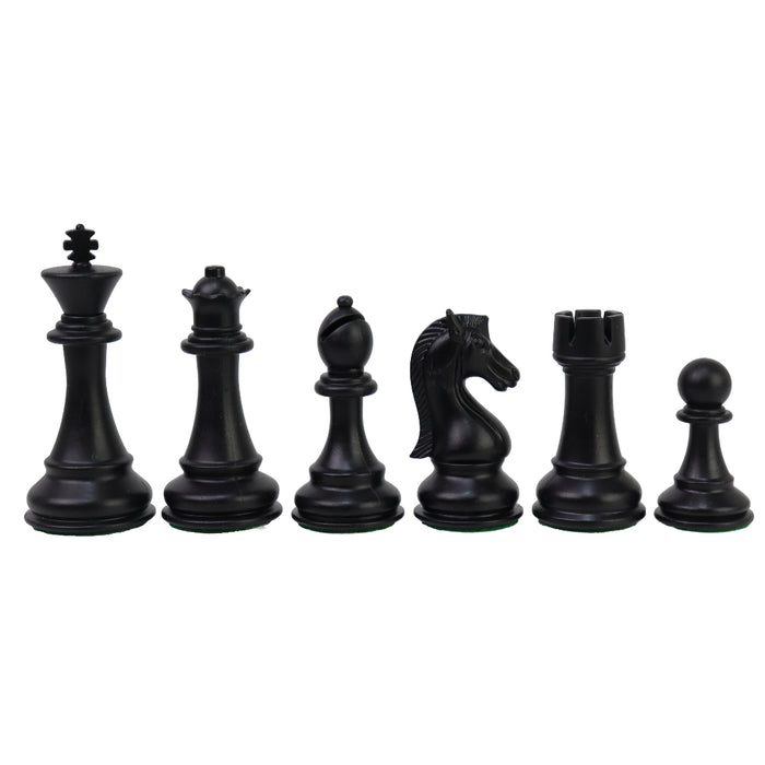 PREMIER TOURNAMENT | Hard Plastic | Black & Ivory | 3.75" | 97mm | 1200 grams
