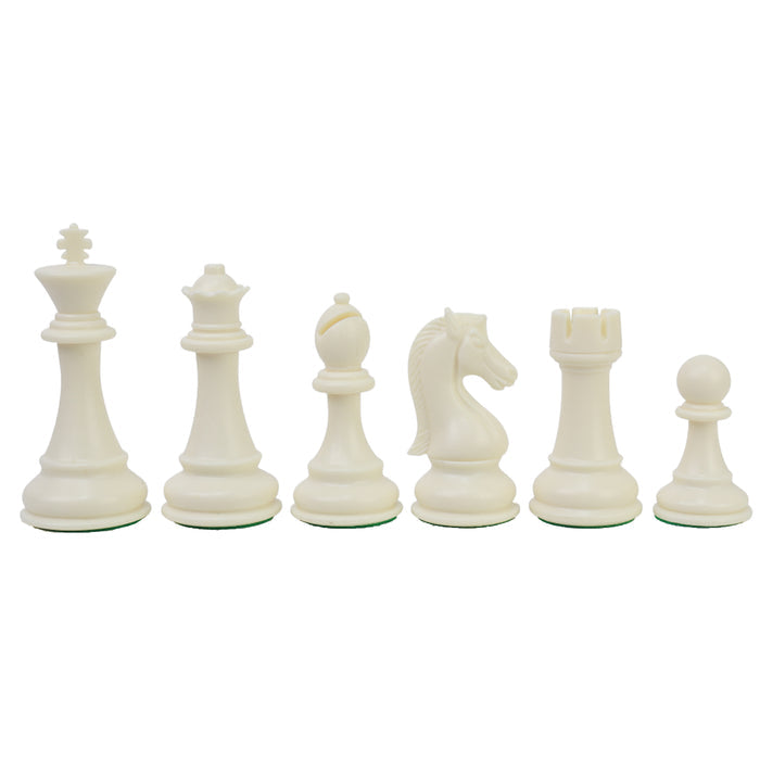 PREMIER TOURNAMENT | Hard Plastic | Black & Ivory | 3.75" | 97mm | 1200 grams