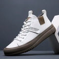 Premium Leather High-Top Sneakers