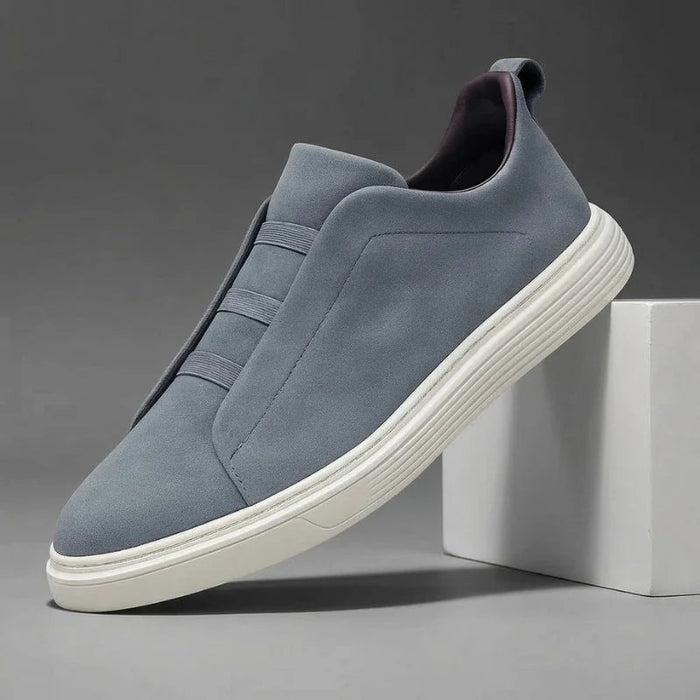 Premium Suede Slip-On Sneakers