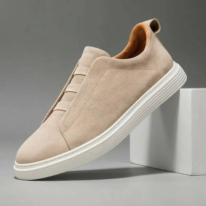 Premium Suede Slip-On Sneakers