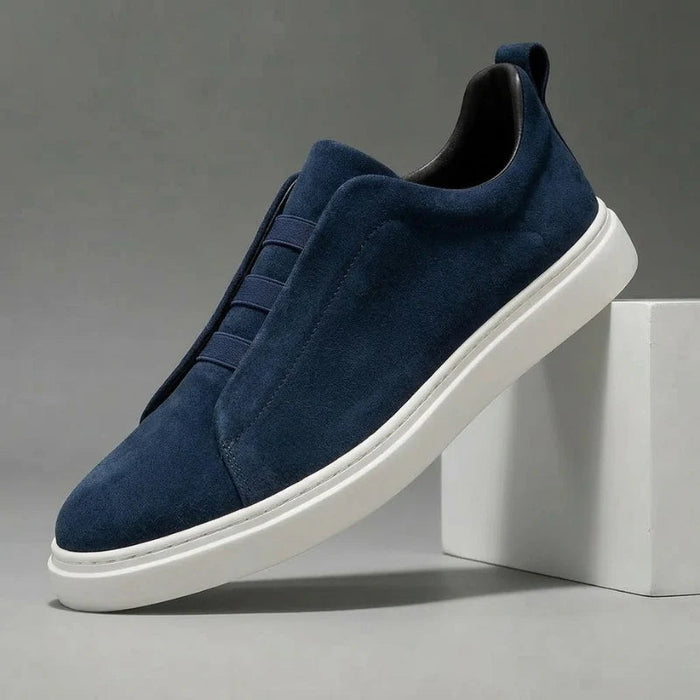 Premium Suede Slip-On Sneakers