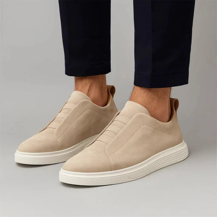 Premium Suede Slip-On Sneakers