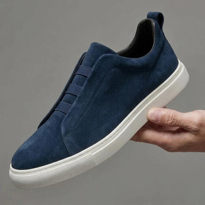 Premium Suede Slip-On Sneakers