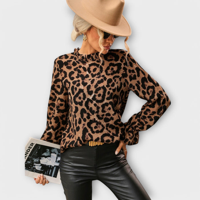 Queila | Blouse Leopard Print