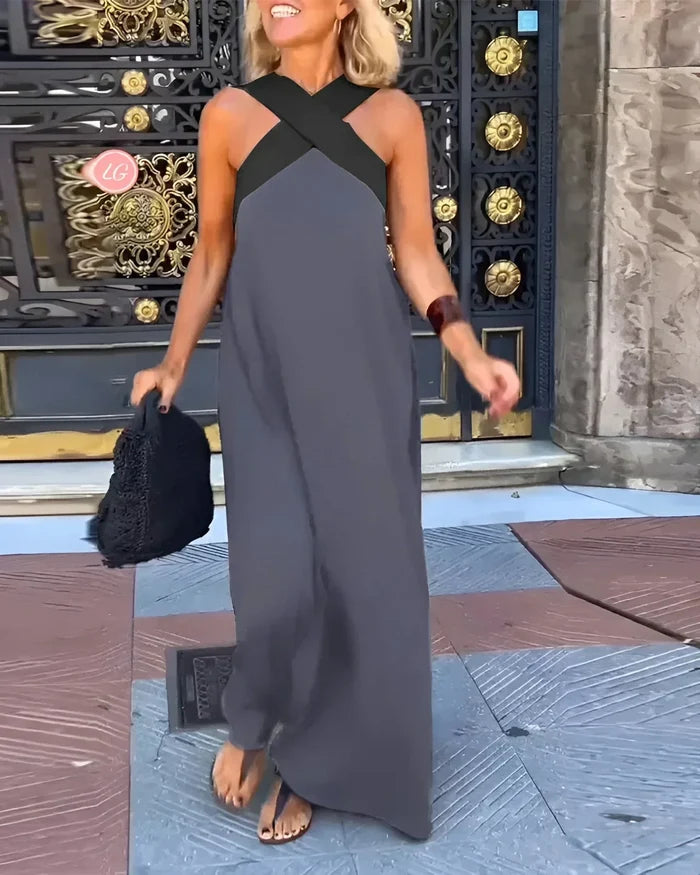 Quirine | Wrap Maxi Dress