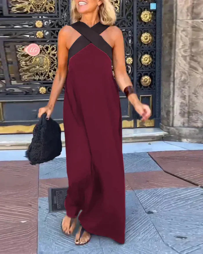 Quirine | Wrap Maxi Dress
