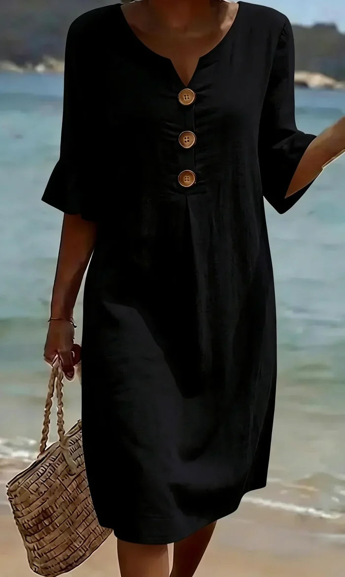 Radmila | Dress Textured Long-Sleeve
