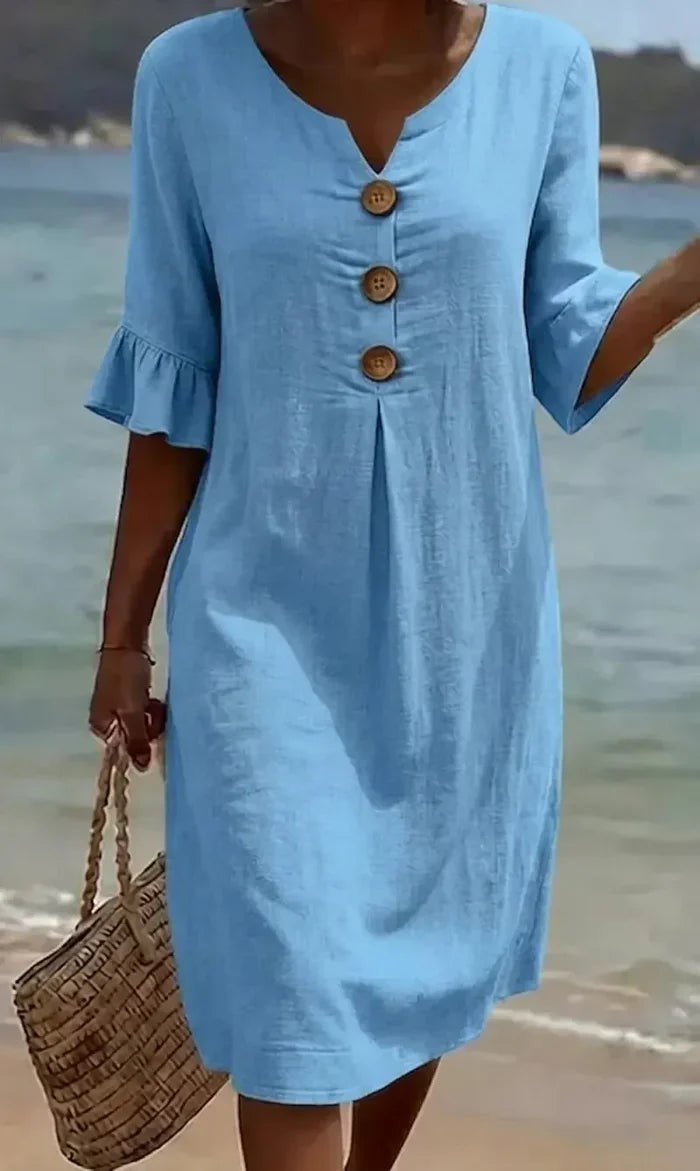 Radmila | Dress Textured Long-Sleeve
