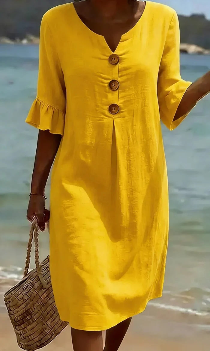 Radmila | Dress Textured Long-Sleeve