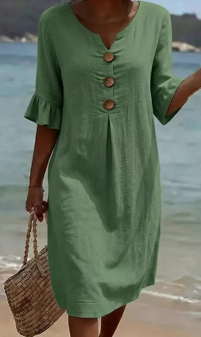 Radmila | Dress Textured Long-Sleeve