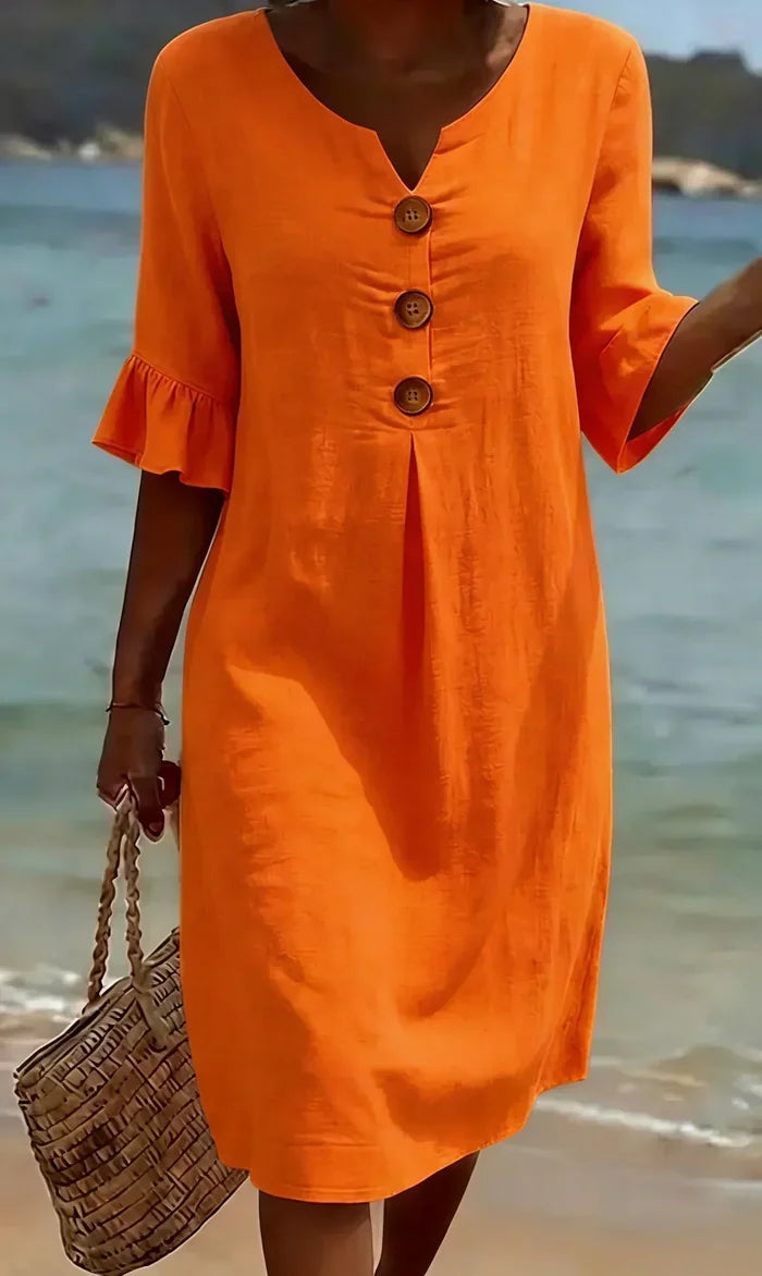 Radmila | Dress Textured Long-Sleeve